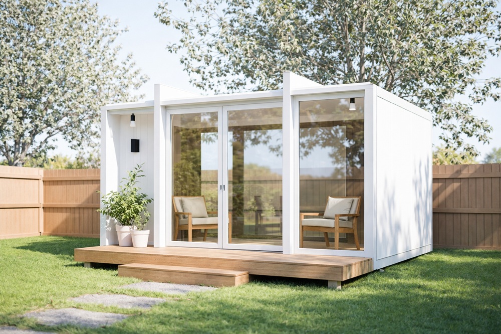 typical kit home created from bunnings example