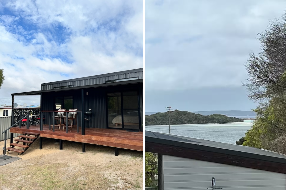 modular home in Bremer bay by Aussie Bush Cabins