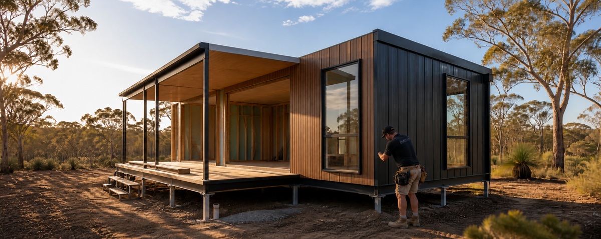 person build prefab home Perth